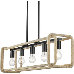 Camden 5 Light 41.13 inch Island Light